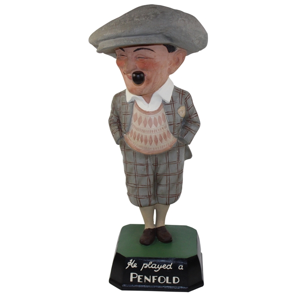 Circa 1930s Large Penfold Man Statue - Great Condition