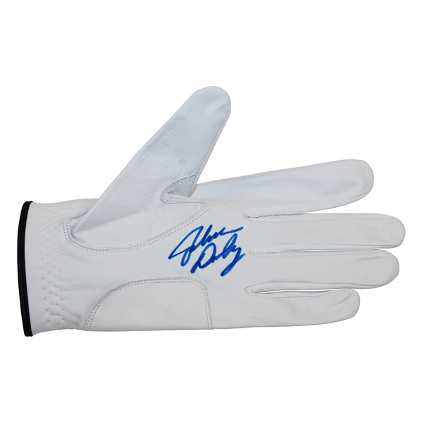 John Dalys Signed Personal The Lion Logo Left-Handed White Golf Glove JSA ALOA