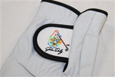 John Daly's Signed Personal 'The Lion' Logo Left-Handed White Golf Glove JSA ALOA