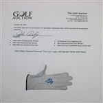 John Daly's Signed Personal 'The Lion' Logo Left-Handed White Golf Glove JSA ALOA