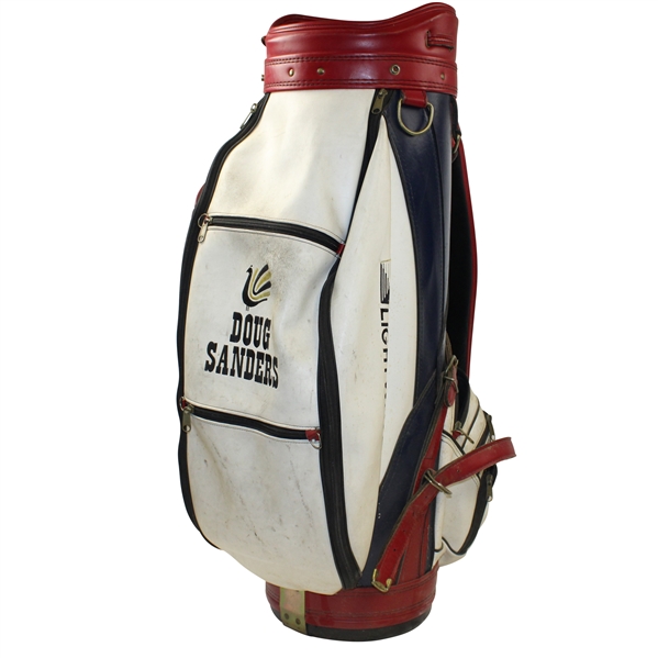 Doug Sanders Personal Logo Red, White & Blue Full Size Golf Bag