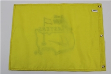 Charl Schwartzel Signed 2001 Masters Embroidered Flag JSA ALOA