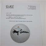 Tommy Armour Signed Slazenger Masters Logo Golf Ball JSA ALOA