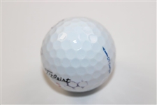 Bernhard Langer Signed Titleist Augusta National Golf Club Logo Golf Ball JSA ALOA