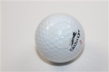 Art Wall Signed Slazenger Masters Logo Golf Ball JSA ALOA