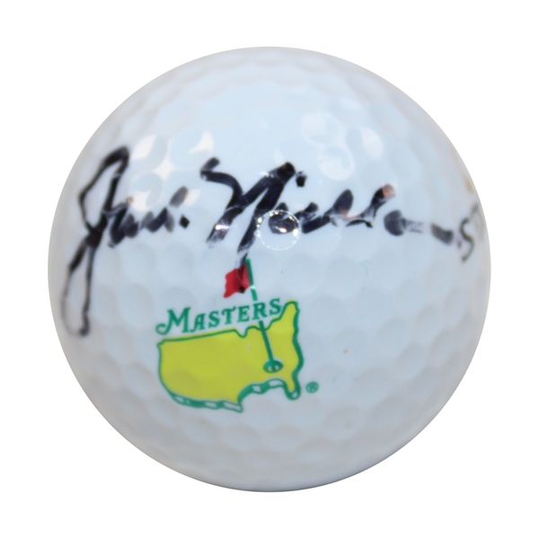 Jack Nicklaus Signed Strata Masters Logo Golf Ball JSA ALOA