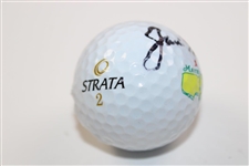 Jack Nicklaus Signed Strata Masters Logo Golf Ball JSA ALOA