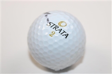 Jack Nicklaus Signed Strata Masters Logo Golf Ball JSA ALOA