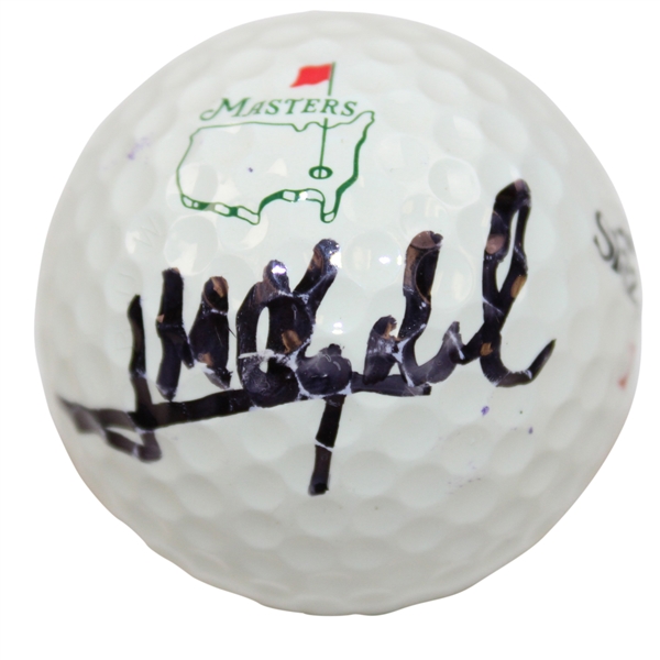 Jose Maria Olazabal Signed Slazenger Masters Logo Golf Ball JSA ALOA