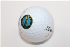 Larry Nelson Signed Titleist PGA National Logo Golf Ball JSA ALOA