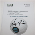 Larry Nelson Signed Titleist PGA National Logo Golf Ball JSA ALOA