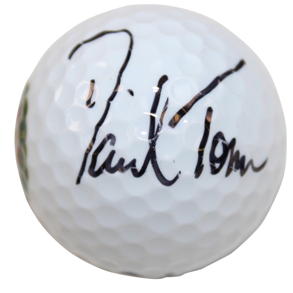 David Toms Signed Pinnacle Atlanta Athletic Club Logo Golf Ball JSA ALOA