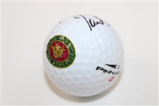David Toms Signed Pinnacle Atlanta Athletic Club Logo Golf Ball JSA ALOA