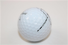 Padraig Harrington Signed Titleist Carnoustie Golf Links Logo Golf Ball JSA ALOA