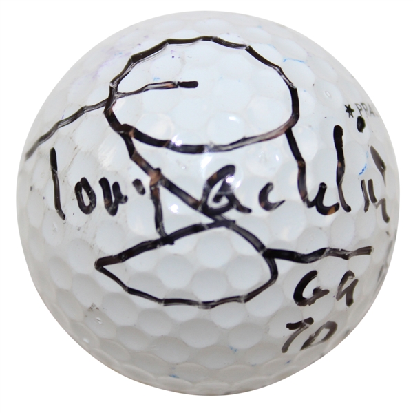 Tony Jacklin Signed Titleist Golf Ball with 69 British & 70 US JSA ALOA