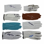 Littler, Goosen, Simpson & Five (5) other US Open Champions Signed Golf Gloves JSA ALOA