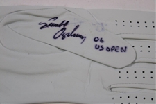 Littler, Goosen, Simpson & Five (5) other US Open Champions Signed Golf Gloves JSA ALOA