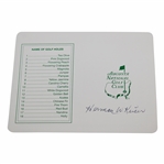 Herman Keiser Signed Augusta National Golf Club Scorecard JSA ALOA