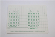 Herman Keiser Signed Augusta National Golf Club Scorecard JSA ALOA