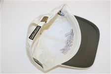 Arnold Palmer Signed Latrobe Country Club White Hat JSA ALOA