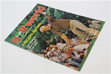 Jack Nicklaus Signed 1980 Golf World Us Open Cover Only JSA ALOA