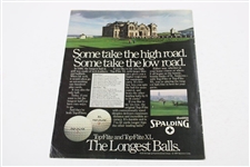 Jack Nicklaus Signed 1980 Golf World Us Open Cover Only JSA ALOA