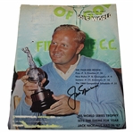 Jack Nicklaus Signed 1967 Golf World Cover Only JSA ALOA