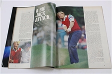 Jack Nicklaus Signed 1990 Sports Illustrated Magazine JSA ALOA