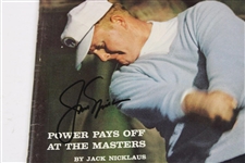 Jack Nicklaus Signed 1964 Sports Illustrated Magazine JSA ALOA
