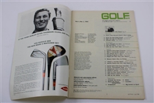 Jack Nicklaus Signed 1966 Golf World Magazine JSA ALOA