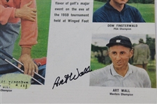 Wall, Thompson, Bolt, And Finsterwald Signed 1959 Sports Illustrated Us Open Magazine JSA ALOA