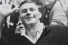 Arnold Palmer Signed Black And White Photo JSA ALOA