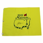 Jack Nicklaus Signed 2021 Masters Embroidered Flag JSA ALOA