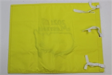 Jack Nicklaus Signed 2021 Masters Embroidered Flag JSA ALOA