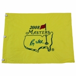 Ray Floyd Signed 2008 Masters Embroidered Flag JSA ALOA
