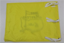 Ray Floyd Signed 2008 Masters Embroidered Flag JSA ALOA