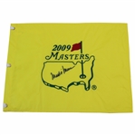 Mark OMeara Signed 2009 Masters Embroidered Flag JSA ALOA