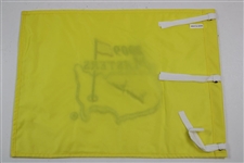 Mark O'Meara Signed 2009 Masters Embroidered Flag JSA ALOA