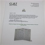 George Low Signed 1935 Handwritten Letter to George Jacobus on Personal Letterhead 9/22 JSA ALOA