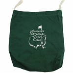 Augusta National Golf Club Logo Canvas Green w/White Logo Carry Bag - Used