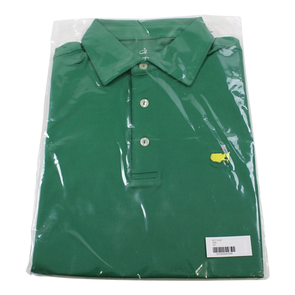 Augusta National Masters Tournament Green SS Tech Golf Shirt - Size S - New
