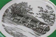 Augusta National GC Member Clubhouse Wedgwood Bone China Ltd Ed Plate #210