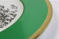 Augusta National GC Member Clubhouse Wedgwood Bone China Ltd Ed Plate #210