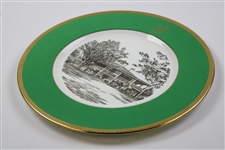Augusta National GC Member Clubhouse Wedgwood Bone China Ltd Ed Plate #210