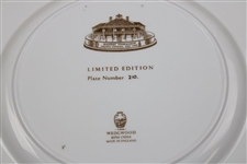 Augusta National GC Member Clubhouse Wedgwood Bone China Ltd Ed Plate #210