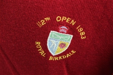 1983 The Open Royal Birkdale Red Lyle & Scott Lambswool Sweater - 48 (XXL)