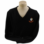 1889 Royal Birkdale Golf Club Black Glenmuir Lambswool Sweater - 48" (XXL)