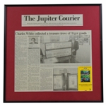 2000 The Jupiter Courier Newspaper Charles White Collected a treasure trove of Tiger Woods