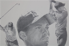 Tiger Woods Limited Edition Van Zandt Print #118/500