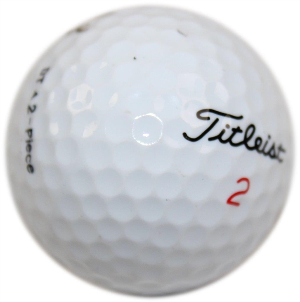 Tiger Woods Signed 1996 Pro-Debut at Greater Milwaukee Open Golf Ball JSA #YY65204